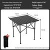 Lilang Outdoor Portable Folding Square Table
