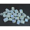 190Cts. Natural Rainbow Moonstone Octagon Cabochon Loose Gemstone 23Pcs Lot C-688