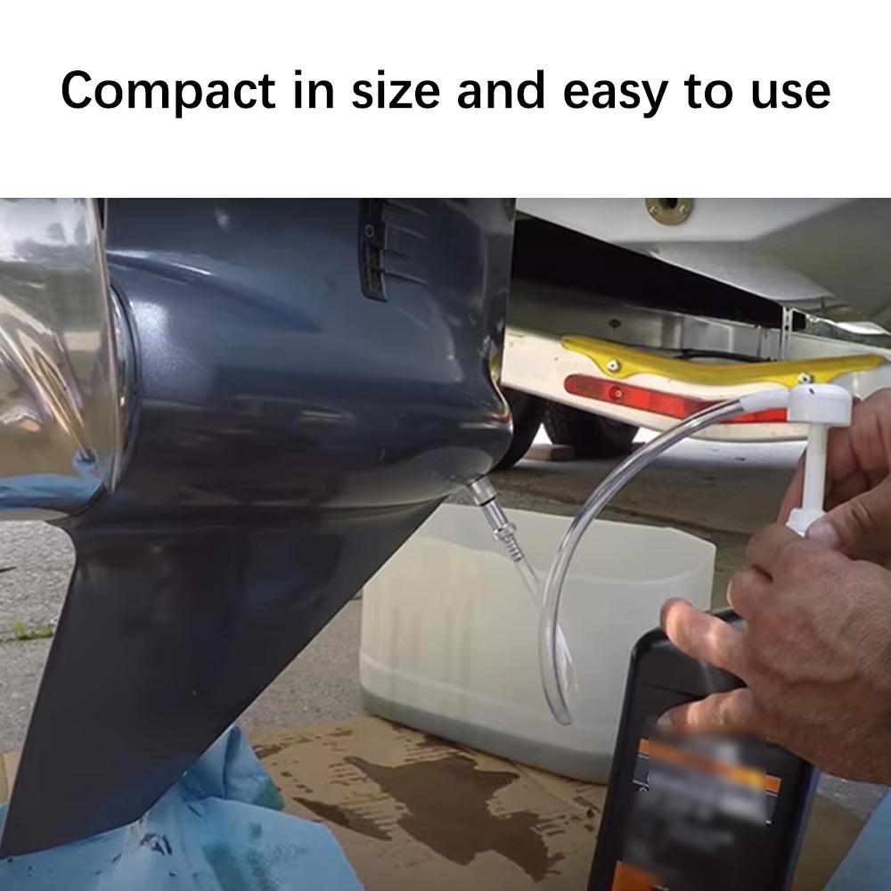8mm 10mm Adapters for Standard Quart Bottles Mariner Outboards Motors with 3/8inch Universal Lower Unit Gear Oil Pump