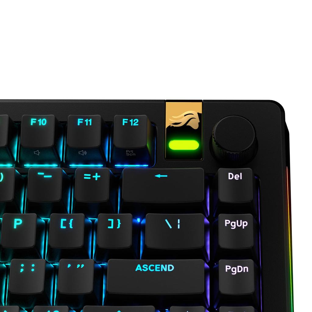 Glorious GPBT Backlit Keycaps Black - US - Retail GLO-KB-ACC-KC-GPBT-LIT-BLK-US KB0871