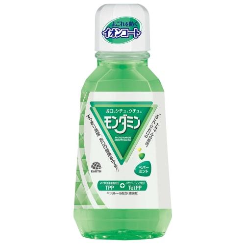 

Mondahmin Peppermint Mouthwash, Bad Breath Care, Refreshing, Pleasant Stimulation, Cleansing, Invigorating, 380mL