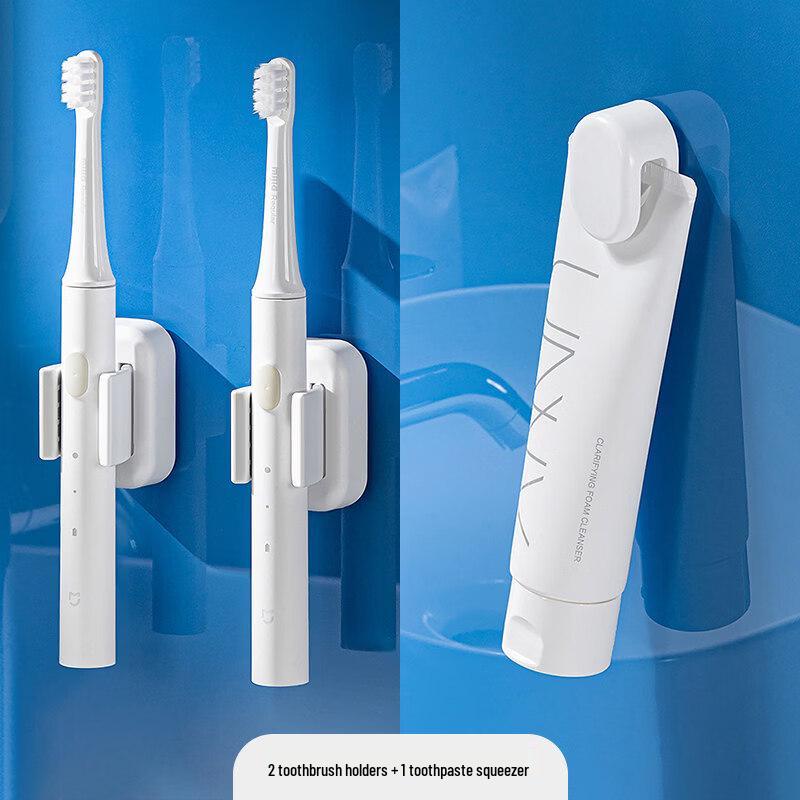 LIEI Suction Cup Wall-Mounted Electric Toothbrush Holder
