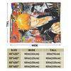 BLEACH Anime Ichigo  Blanket Quality Warm Soft  Throw Blanket Winter Picnic Couch Chair Sofa Bed Novelty Bedspread