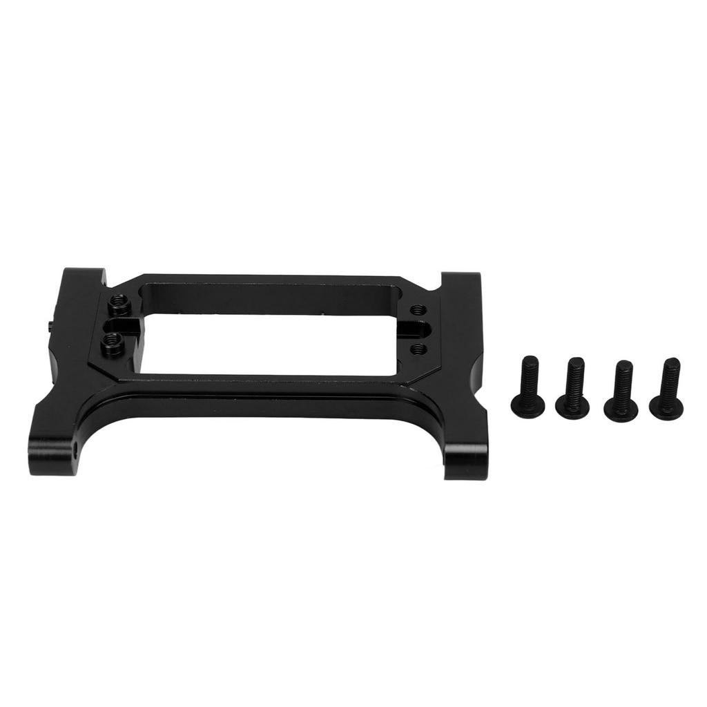 RC Front Chassis Brace Crossmember Beam Aluminium Alloy for Traxxas 110 Climbing Car Black