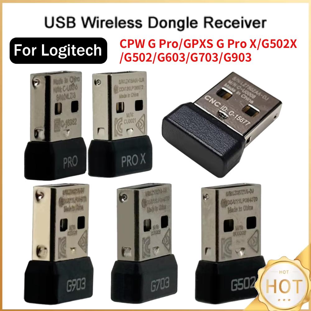 USB Receiver Smart Wireless Dongle Adapter for Logitech CPW G Pro/GPXS G Pro X/G502X /G502/G603/G703/G903 LogiBolt Mouse Adapter