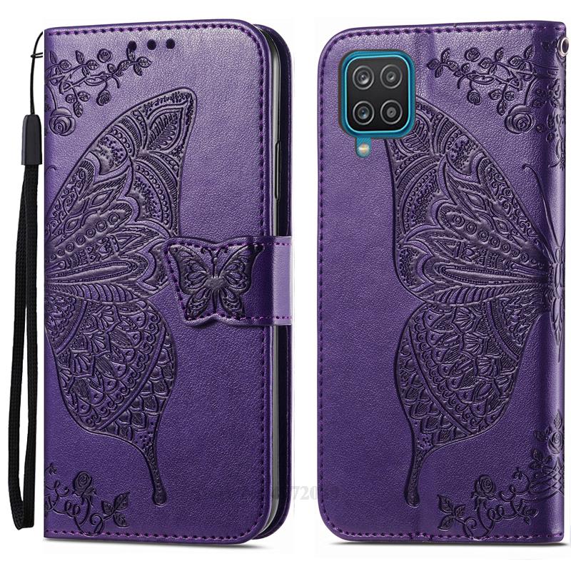 SamsungA12 Case For Samsung Galaxy A12 Wallet Leather Flip Phone Case For Samsung A12 A 12 Case Protective Cover Coque Fundas