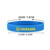 Ukrainian  Emblem Bracelet Ukrainian Patriotic Gift Ukrainian Rubber Bracelet