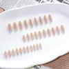 30-Piece Solid Color Bling Manicure Nail Tips - Elegant High-End Fake Nails