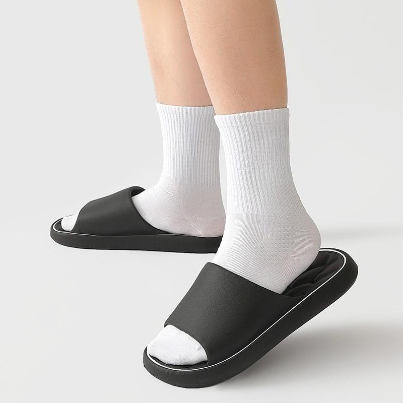 Non-slip Bathroom Slippers for Women, Summer Indoor Household Wear, Outdoor Wear, Men's Large Size Bathing Sandals