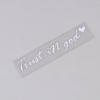 Trust In God Believe In God Rearview Mirror Stickers God Letter Stickers Are Suitable For All Kinds Of Cars And Motorcycles