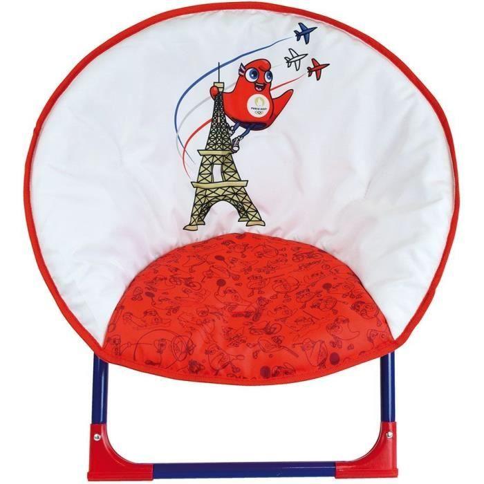 JEUX OLYMPIQUES PARIS 2024 - Siège lune pliable pour enfant h.47 x l.54 x p.42 cm