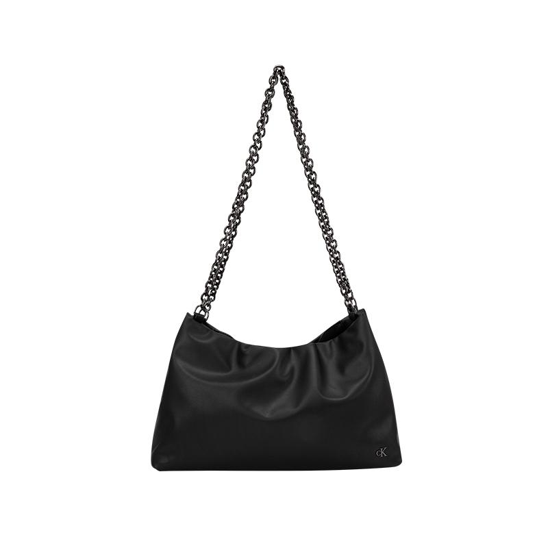 New CALVIN KLEIN Synthetic Material Shoulder Bag Women's Space Black DH3672-UB1