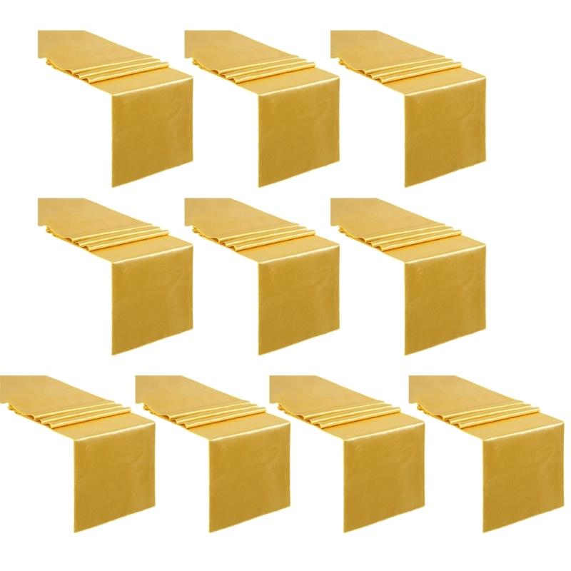 10шт скатертей для прямоугольных круглых столов для свадебных вечеринок — фото 9