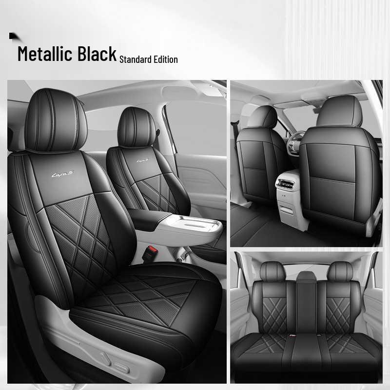 Custom-Fit Perforated Leather Seat Cushion for Li Auto Lafa 5 - Wear-Resistant Full Coverage.