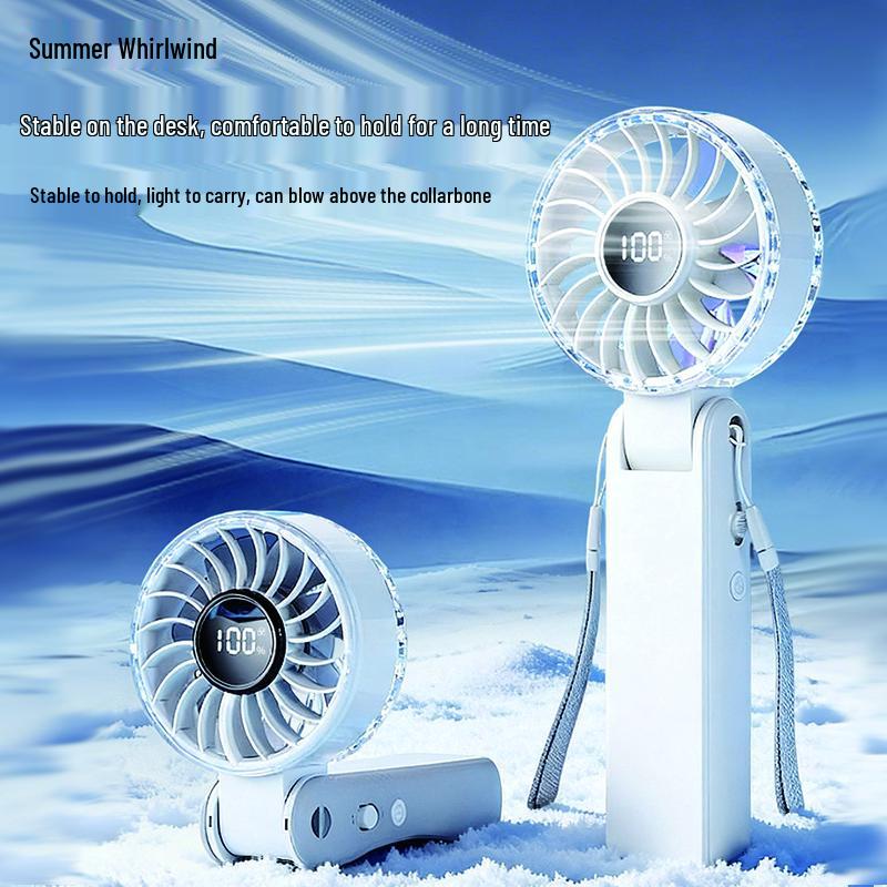 JD JOYBUY Portable Foldable USB Rechargeable Mini Fan