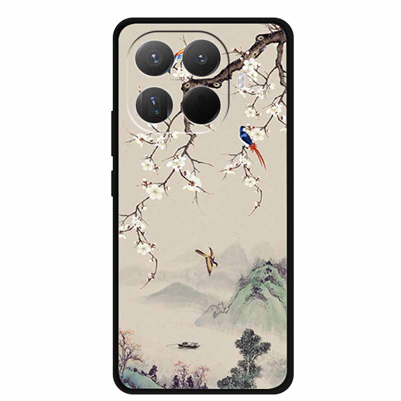 3D TPU Case For Xiaomi 15T 15 T 5G Relief Flowers Coque Embossed Blossoms Funda Silicone Soft Back Phone Cover For Xiaomi15T