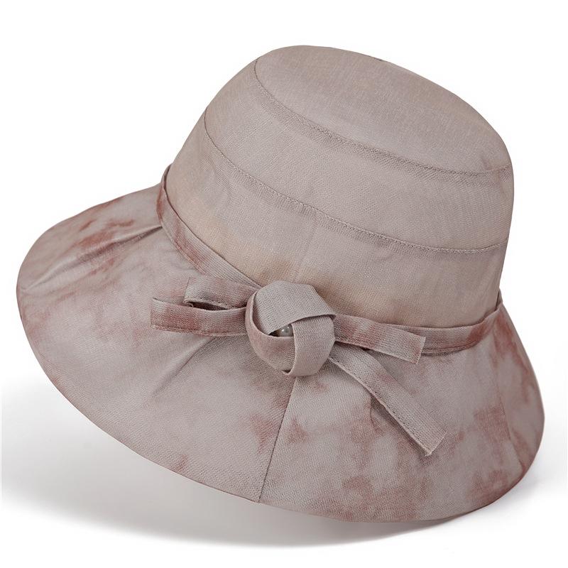 Elegant Breathable Summer Fisherman Hat Ladies Fashion Shade Sun Hat Basin Hat