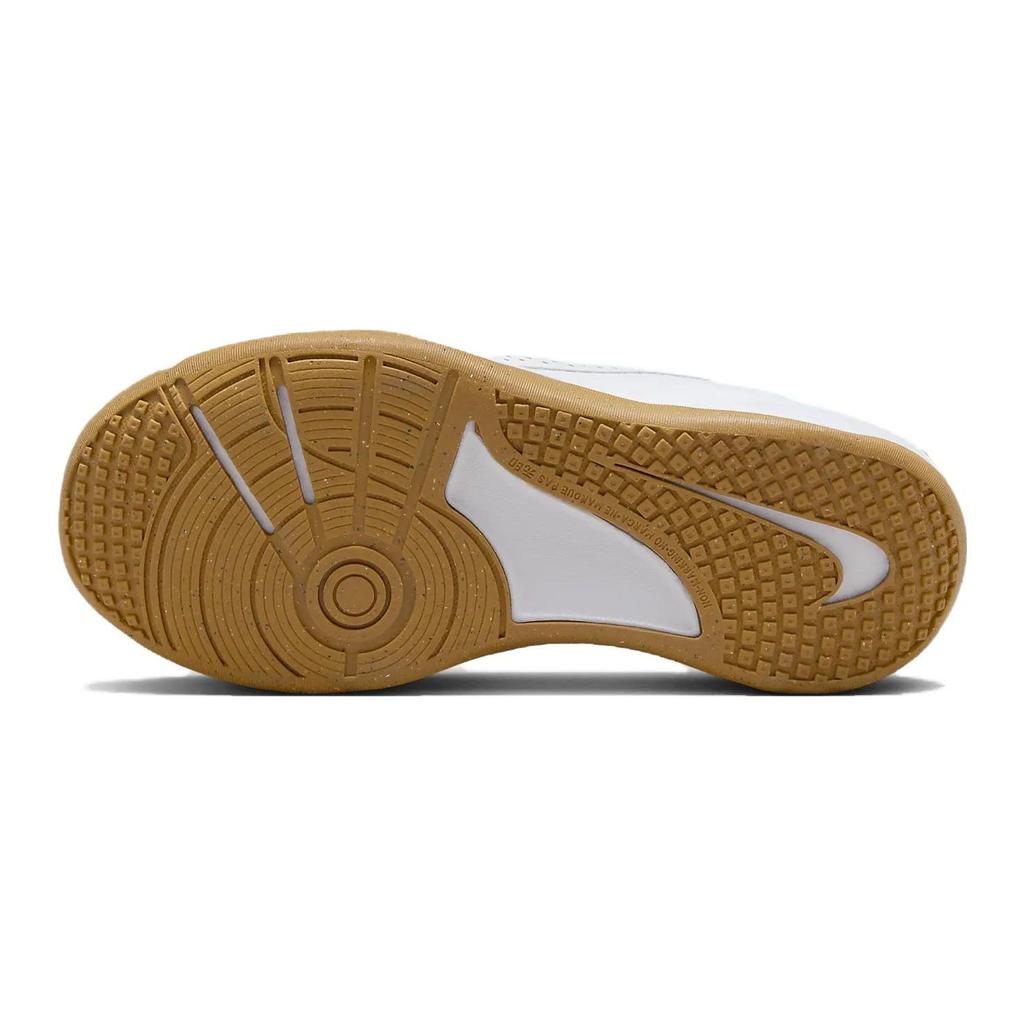 Nike Omni Multi-Court GS Hvit Gummi Barnesneakers Pure-Platinum Lys-Røyk-Grå DM9027-105