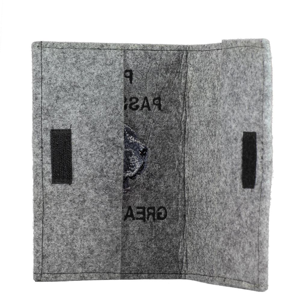 Great Dane II - Dog passport case, document case, gift for the traveller from the Art-Dog brand