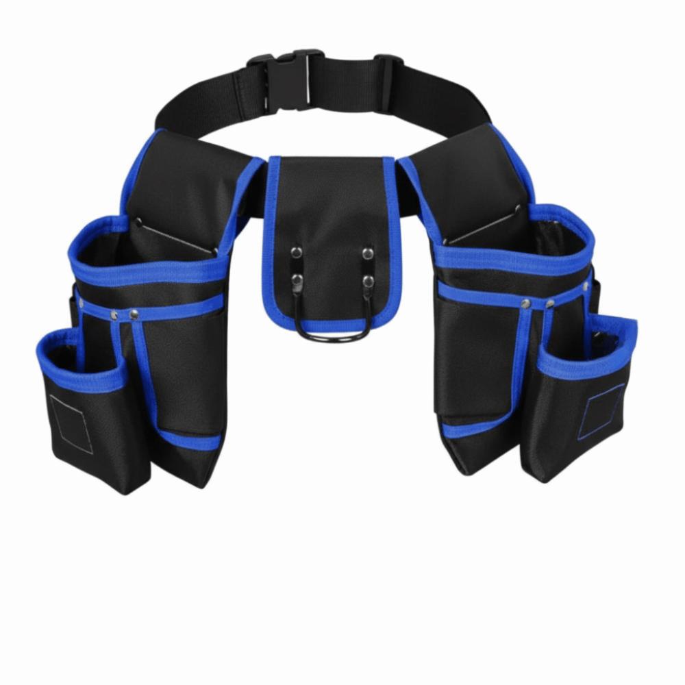 

Sturdy Construction Magnetic Tool Belt Multi-Pocket Tool Belt Construction Work синій