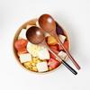 1Pc Long Wooden Spoons Natural Wood Cooking Spoons For Soup Cooking Mixing Honey Spoon Korean Style Home Kitchen Tableware