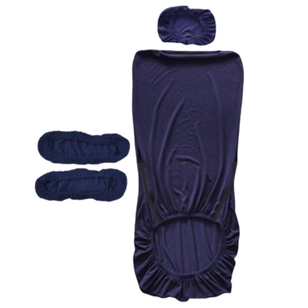 Neuer Elastischer Bürostuhlbezug Einfarbig Kopfstützbezug Gaming Stuhlbezug Waschbarer Computer Drehstuhlbezug