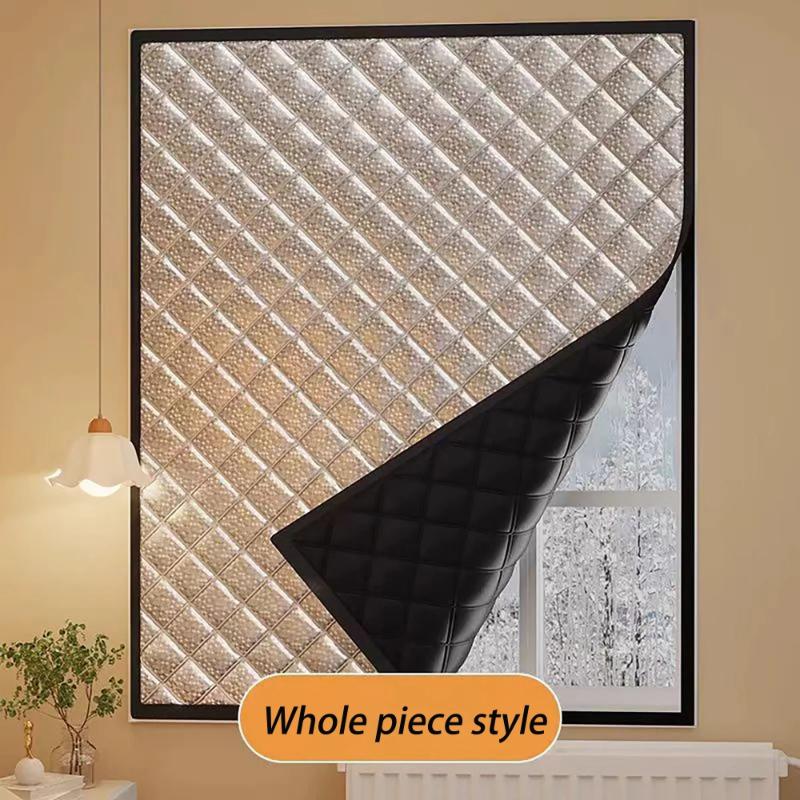 

Світлонепроникні та вітрозахисні бавовняні штори, самоклейкі віконні герметичні та утеплені штори, холодостійкі та звукоізоляційні W40cm*H40cm(no Zipper)