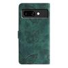 For Google Pixel 6 /Pixel 7 /Pixel 8 /Pixel 9 /Pixel 10 series...Faux Leather Wallet Case with Butterfly Design,Card Slots & Shockproof Protection