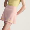 Adidas Solid Color Logo Slim Fit Casual Skirt Women Skirts Pink JG1007