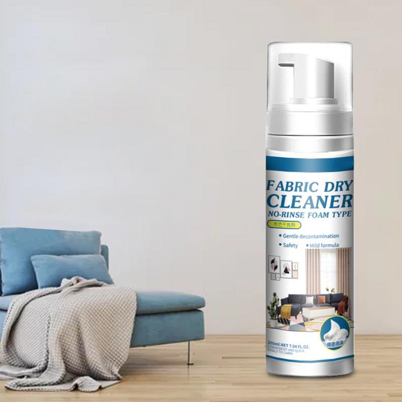 200ml Powerful Stain Sofa Cleaning Foam Household Multifunctional Carpet deep Cleaner Water-free Fabric Refresher Spray