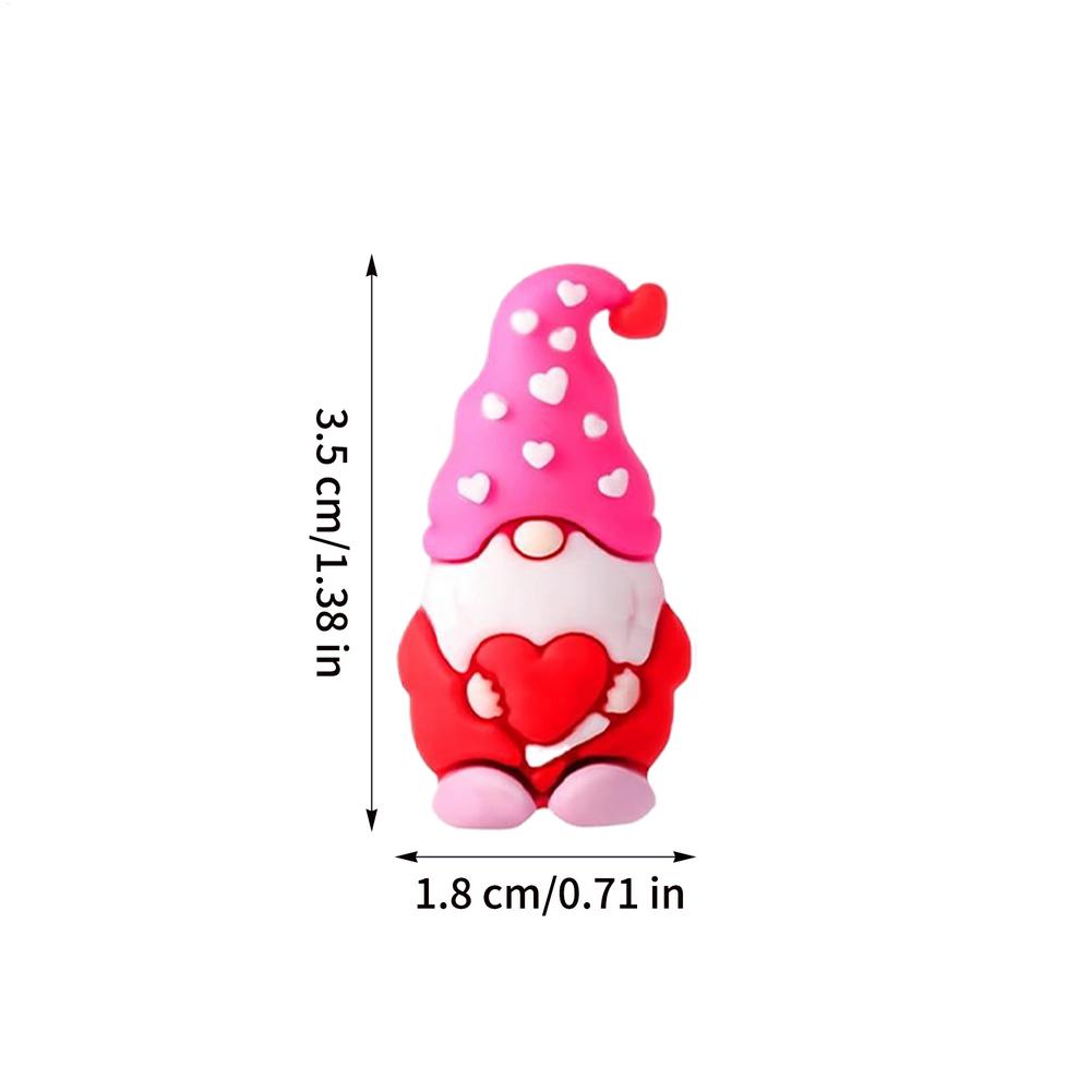 

Valentine s Day Gnome Figurines 50 Pieces Heart Sculpture Gnome Statues for Table Home Room Shelf Party Indoor Outdoor