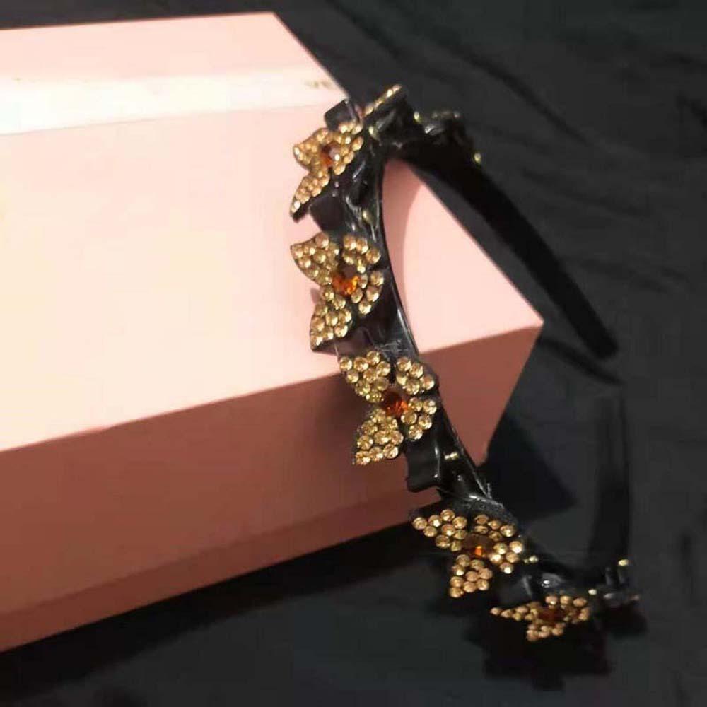 

Элегантные повязки для волос с заколками Блестящая страза Заколка для челки Ободок Женский Ободок для волос с бабочкой Вечеринка Style 8