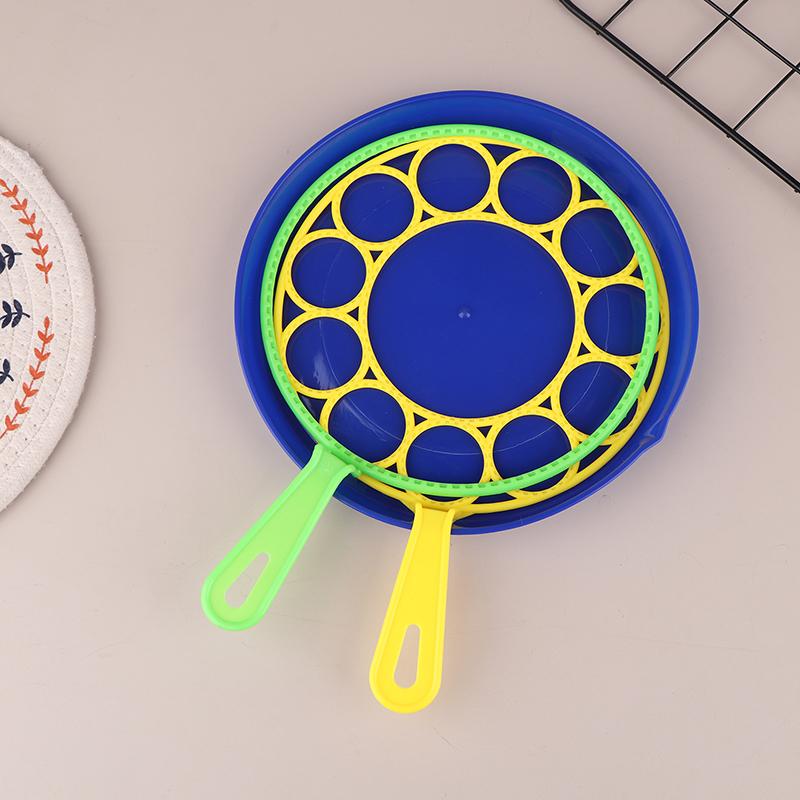 Children Big Bubbles Wand Kit Kids Toys Fancy Bubble Circle Props Parent-Child Interaction Props Outdoor Playtime Toys