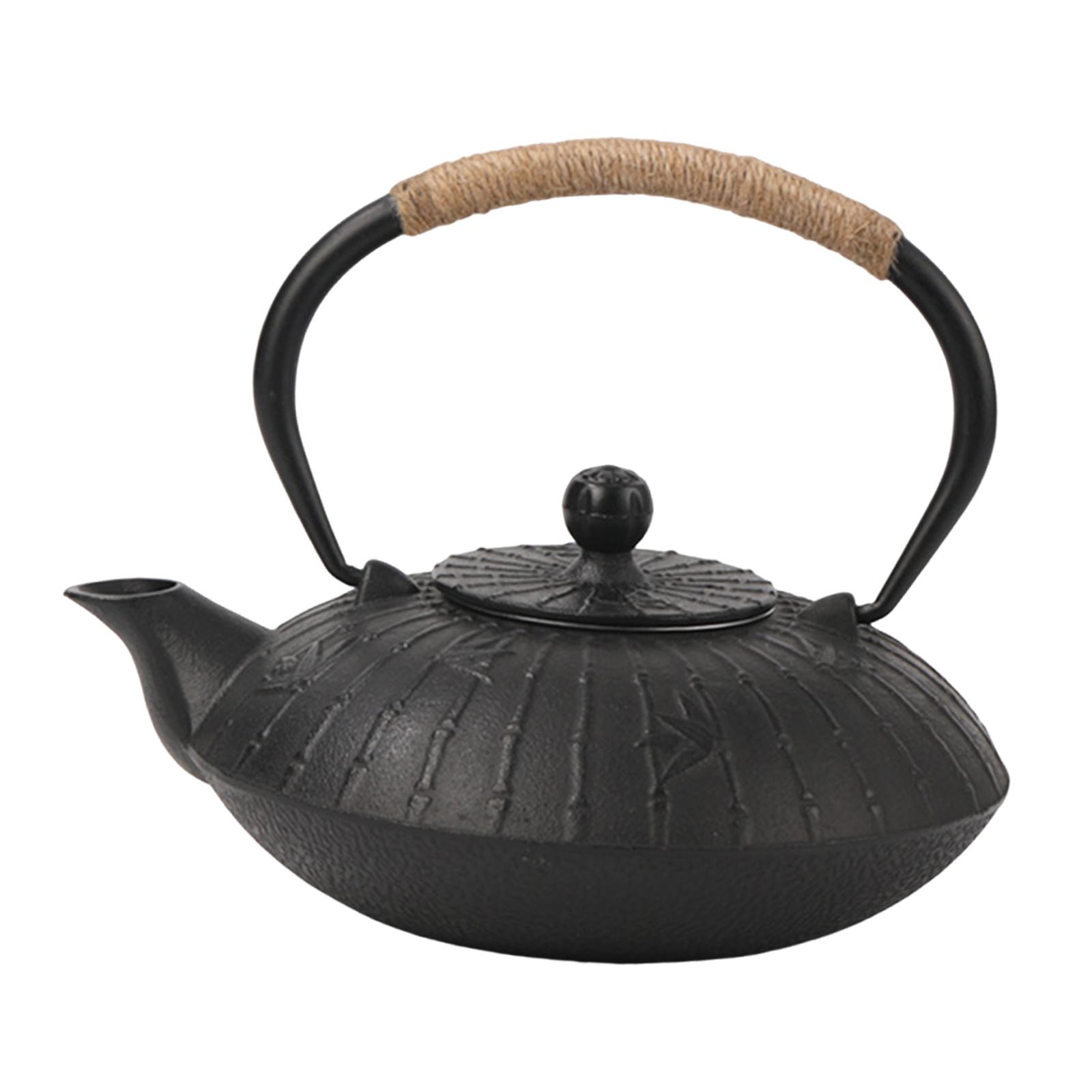 

Cast Iron Teapot Stovetop Teaware Gift 800 ml Tea Maker for Household Party