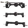 Practical 3Pcs Front Middle Rear Portal Axle Set for WPL B16 B36 6X6 6WD 1/16 RC Car Upgrade Parts Accessories
