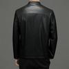 Genuine Leather Jacket for Men, Middle-aged Dad, Sheepskin Jacket, Casual Loose Lapel Jacket, Casual Short Style, Spring and Autumn