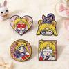 High Quality Manga Enamel Pin Anime Lapel Pins for Backpacks Cute Things Brooches Badges on Backpack Brooch for Clothes Jewelry