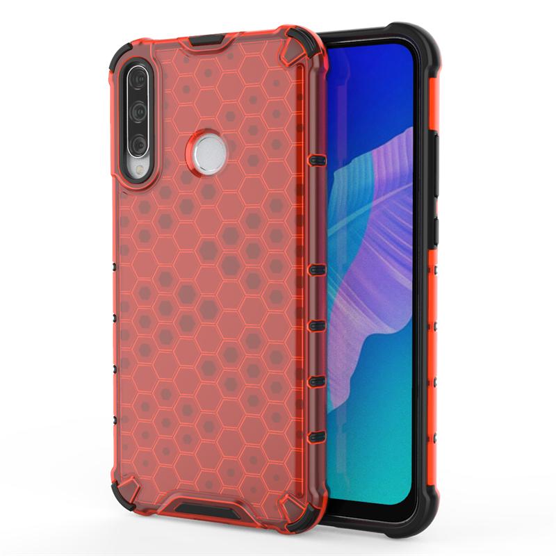 

Чохол для Huawei Y5P Y6P Y7P Прозорий Гібридний Броньований Протиударний Чохол для Телефону Для Huawei Y7 Y6 Y9 Prime 2019 Силіконова Задня Кришка For Y9 2019 червоний