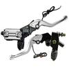 Hohe Sichtbarkeit LED Blinker Motorrad Bremskupplungsgriff Einfache Montage Aluminiumlegierung Design Für Verkehrssicherheit