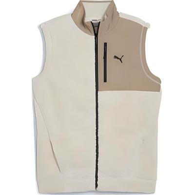 Herren Lifestyle Sportstyle Kollektion FW24 Kleines Logo Bequeme Stehkragen Weste Herren Westen Schneeweiß 684212-87