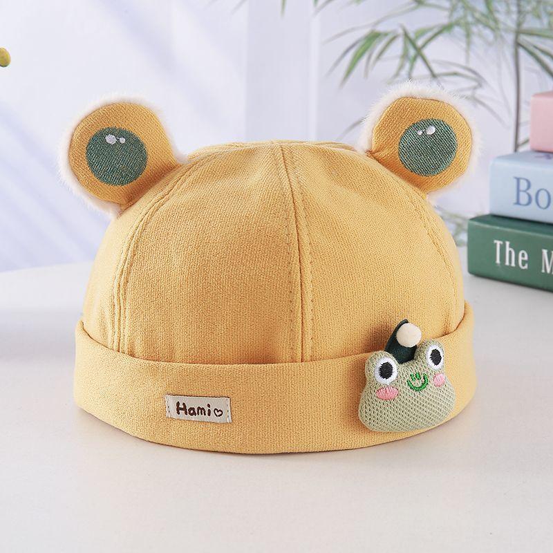 Baby Spring Autumn Thin Skull Cap Boys Winter Thickened Warm Hat Cute Infant Peasant Beanie For Newborn Toddler