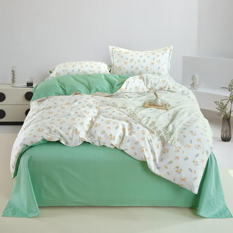Grace Soft Floral Four-Piece Bedding Set