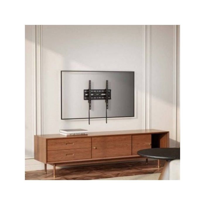 Soporte de pared AISENS WT75T-311 para TV 32-75? Inclinable hasta 75kg VESA 400x400 nivel burbuja negro