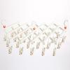 29-Clip Foldable Windproof Quick-Dry Multi-Functional Clothes Rack