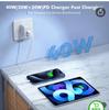 For Apple 40W Type C Fast Charger For iPhone 16 15 14 13 12 11 Pro Max Plus PD Charging Cable Charger Phone Accessories