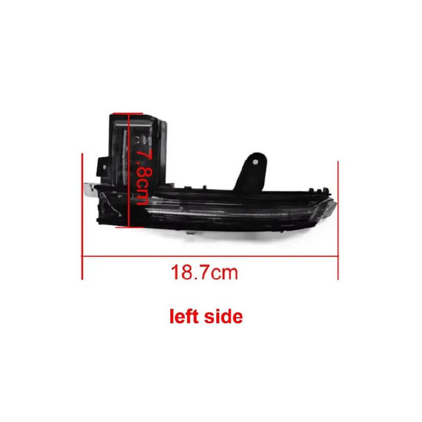 

For Mazda 3 Axela 2020 2021 2022 2023 Replace Rear View Turn Signal Light Side Mirror Rearview Indicator Turning Lamp Shell 1PCS left side