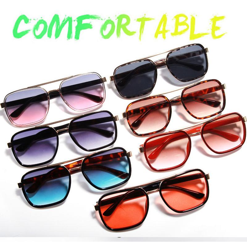 New Trendy Thick Frame Sunglasses Outdoor Travel Beach Sunglasses Men And Women Same Style Street Photography Glasses M5240