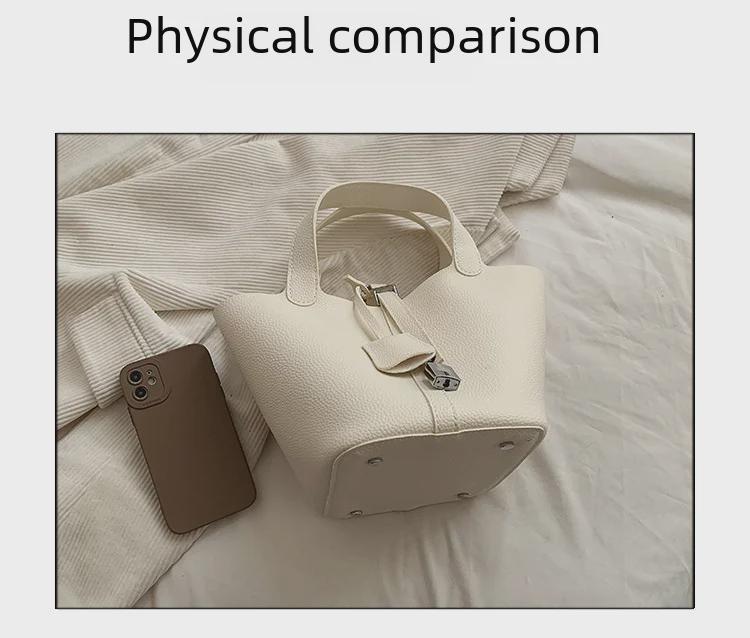 2023 Retro Basket Style Women's Handbag - High-End, Simple Design