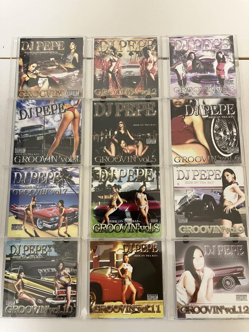 

[USED] DJ PEPE GROOVIN series complete set of 12 volumes