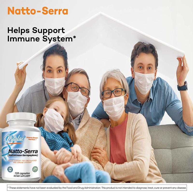 Natto Blend, All-natural, Boosts Immunity, Promotes Blood Circulation, Suitable for Adults, Vegan.